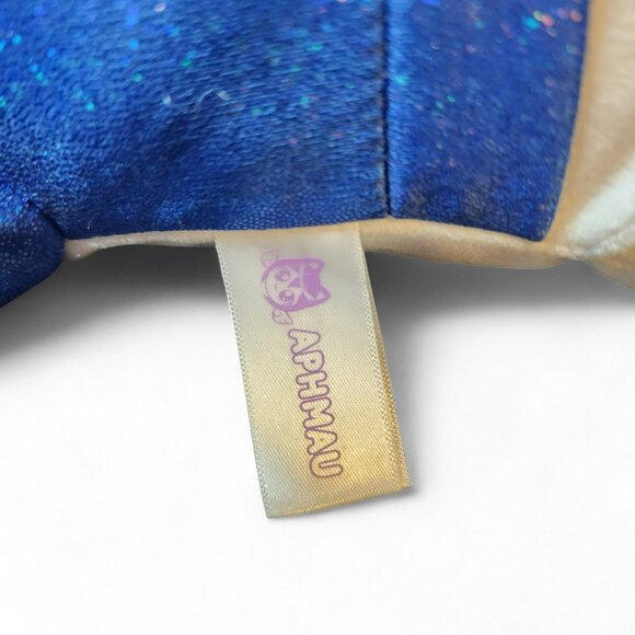 Aphmau MeeMeows Cat Plush Toy 11" | Blue Sparkle Galaxy Cat | Stuffed Animal - Picture 3 of 11